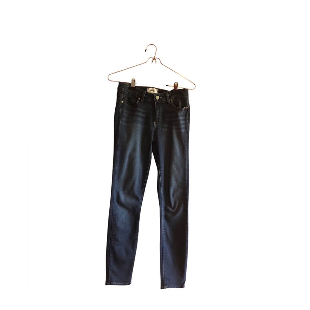 PAIGE VERDUGO ANKLE LOW RAISE 5 POCKETS WOMENS BLUE JEANS SIZE 27 USA MADE
